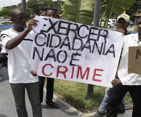 PÁgina Global Angola Líder Da Manifestação De Sábado Está Detido Em Esquadra Dos Arredores