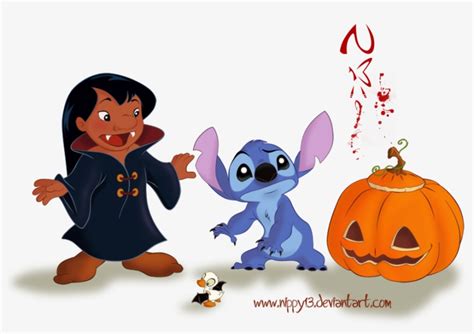 Transparent Stitch Halloween Halloween Lilo And Stitch 900x667 Png