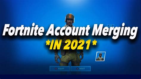 Fortnite Account Merging In 2021 Youtube