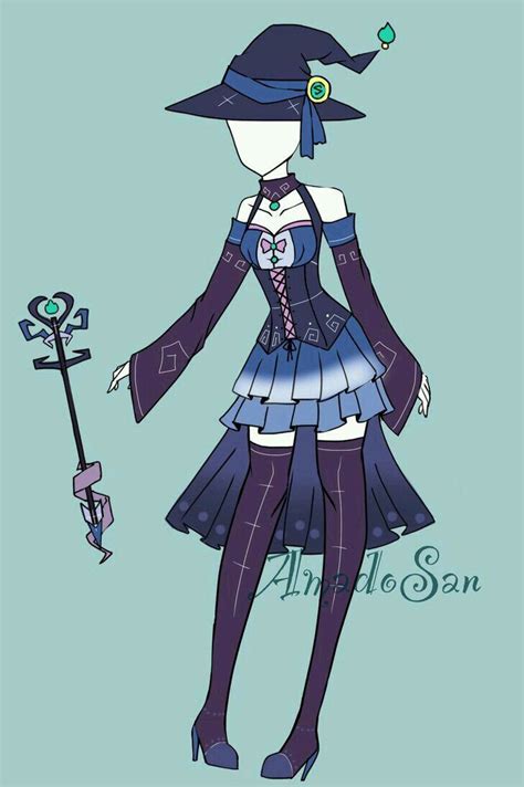 Pin By Emily On Clothes Witch Outfit Anime Outfits Fantasy Clothing