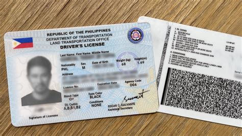 Guide To Drivers License Restriction Codes In The Philippines