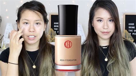 The japanese brand launched in malaysia on the 4th october 2019 in fahrenheit 88 kuala lumpur. Koh Gen Do Aqua Foundation Review | Oily Skin |AlisonHa ...