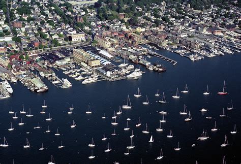 Newport R I Aerial View Photograph By John Rowe Fine Art America