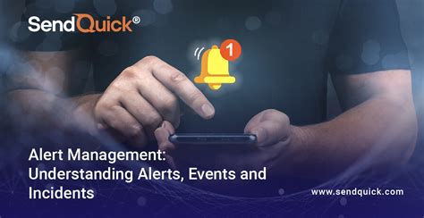 Alert Management Understanding Alerts Events And Incidents Sendquick