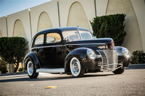 This 1940 Ford Tudor Is Pure Traditional Hot Rod Attitude Hot Rod Network