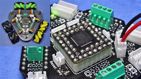 Hex Shaped Raspberry Pi Rp2040 Pcb Powers Palm Sized Robot Toms Hardware