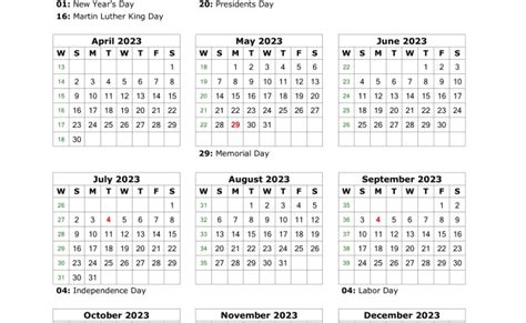 2023 Calendar With Holidays Pdf Free Printable Templates Skincaretab