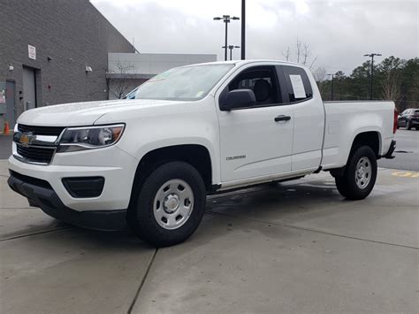 Pre Owned 2018 Chevrolet Colorado Work Truck 2wd 128wb Rear Wheel Drive