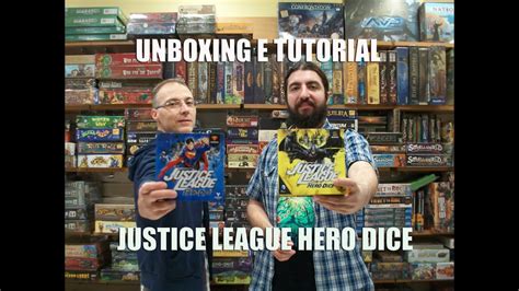Justice League Hero Dice Unboxing E Tutorial Youtube
