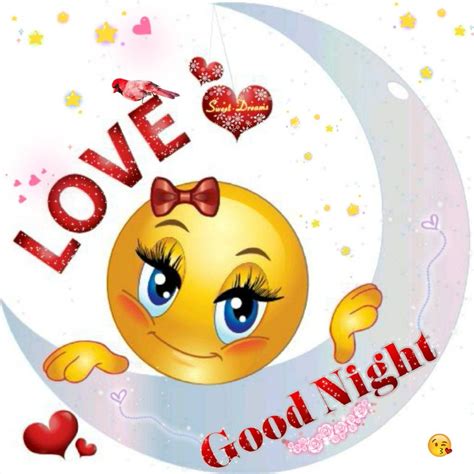 Pin By Maryam On Good Night And Sweet Dreams Emoji Love Love Smiley