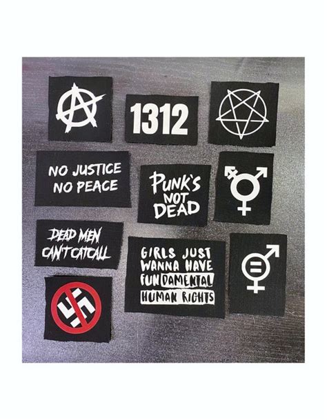 Punk Patches Crust Punk Patches Feminist Equality Etsy