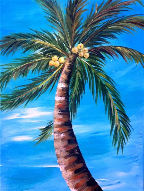 Palm Tree Art Print Palm Tree Art Tropical Art Palm Trees Etsy