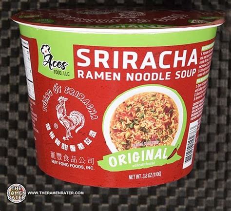 3912 Aces Sriracha Ramen Noodle Soup Original United States
