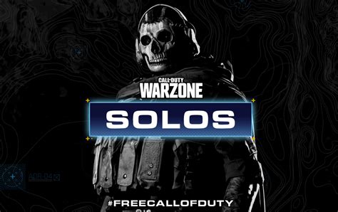 Le Free To Play Call Of Duty Warzone Lance Un Tout Nouveau Mode Solos