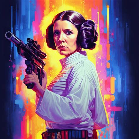 Princess Leia Star Wars Women Ai Images