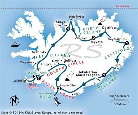 Iceland Ring Road Map Share Map
