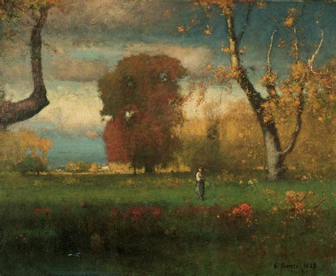 Landscape Painting By George Inness Fine Art America