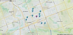 Map of Ontario Street, London, ON N5W 3X9 | MapQuest | Map, Driving ...