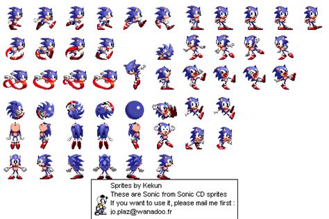 AnimangÁ 540 Sprites Sheets Sonic 1
