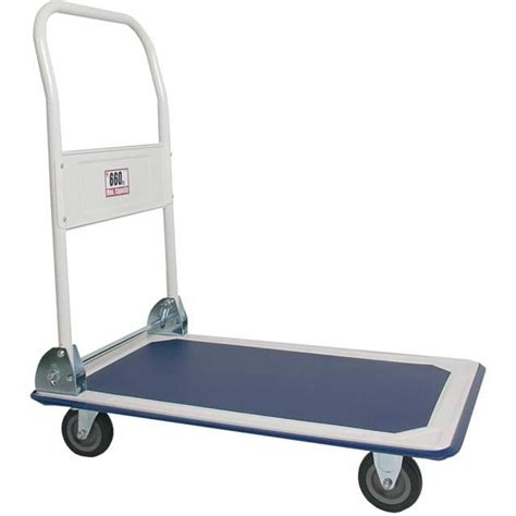Material Handling Carts And Trucks 330lbs Platform Cart Dolly Foldable