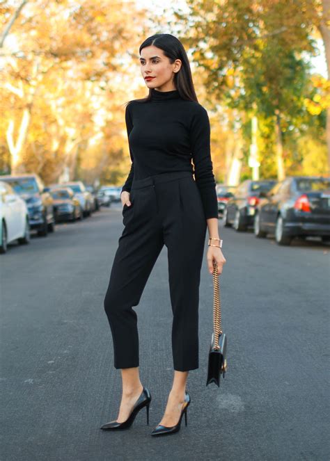 The Perfect All Black Outfit For Women