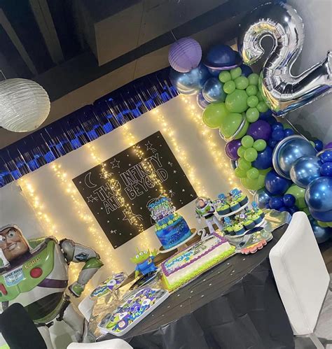 Fanouris Two Infinity And Beyond Birthday Dessert Table Buzz