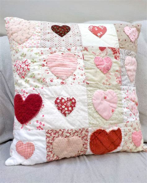 Cottage Hearts Pillow Kitvalentines Day Pillow Cottage Style