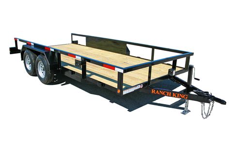 Tandem Axle Utility Trailers Ranch King Trailers