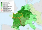 Frankish Empire 481 To 814 • Mapsof.net