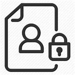 Data Privacy Icon Gdpr Protection Lock Legal