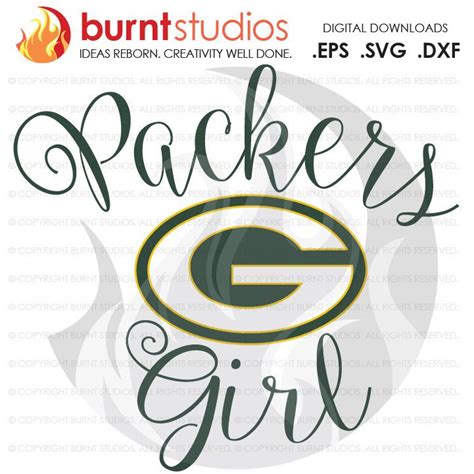 Svg Cutting File Green Bay Packers Girl Aaron Rodgers National Football League Super Bowl