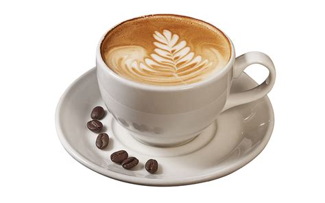 A serving of such a beverage: Cappuccino PNG