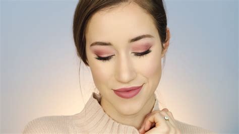 Monochromatic Mauve Makeup Tutorial Allie G Beauty Youtube