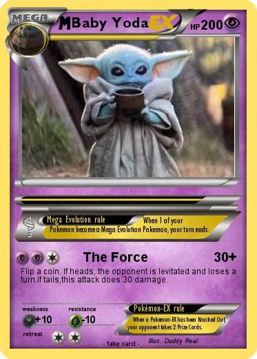 Check spelling or type a new query. Pokémon Baby Yoda 152 152 - The Force - My Pokemon Card