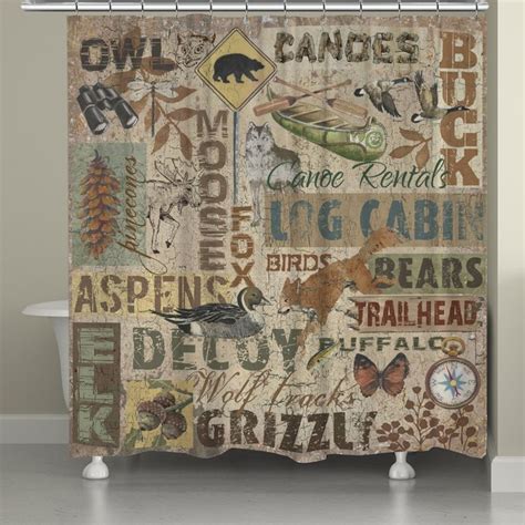 Buy top selling products like ugg® terra flannel grommet light filtering window curtain panel (single) and madison park anaheim rod pocket/back tabs room darkening panel with fleece lining (single). Rustic Words Shower Curtain