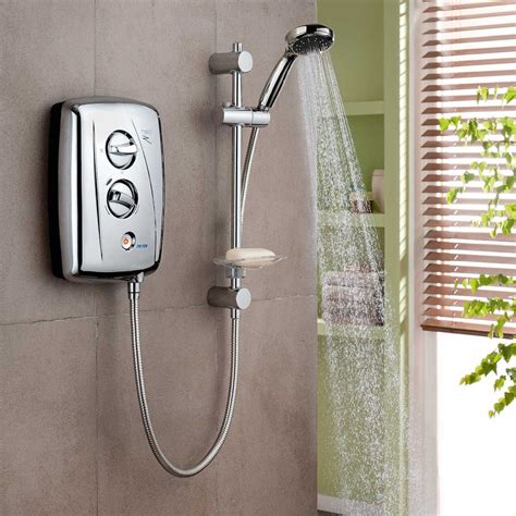 Triton T80z Fast Fit 85kw Chrome Electric Shower Deluxe Bathrooms
