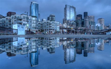 The Winters Dusk Seattle Wa View It On Flickr More Photos By John