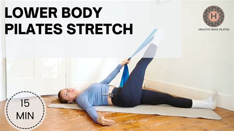 Everyday Lower Body Pilates Stretch For Lower Back Pain Gentle