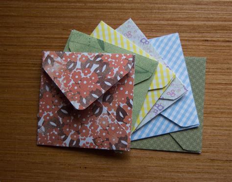 Mini Assorted Envelopes Small Envelopes Set 3x3 Envelopes Etsy