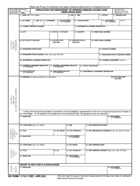Dd 1172 1 Form Fill Out And Sign Online Dochub