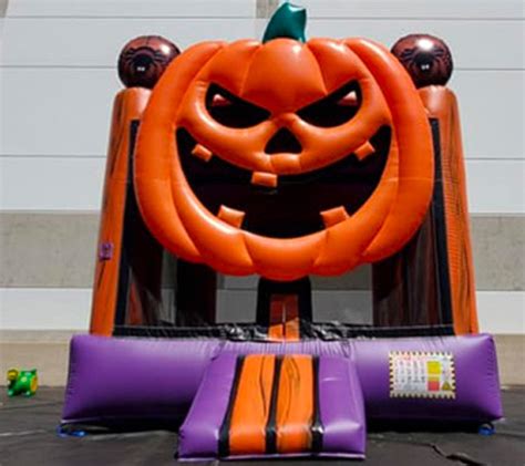 Pumpkin Halloween Bounce House Rental In Sarasota Bradenton