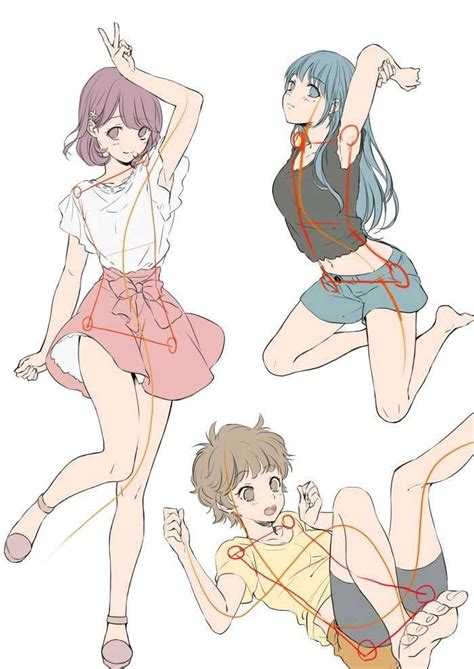 Pin by Sude on рисовать Anime poses reference Drawing anime clothes