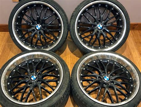 Bmw 3 Series 19 Inch Alloy Wheels 5 X 120 Cruize Deep Dish Staggered