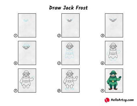 Draw Jack Frost Helloartsy
