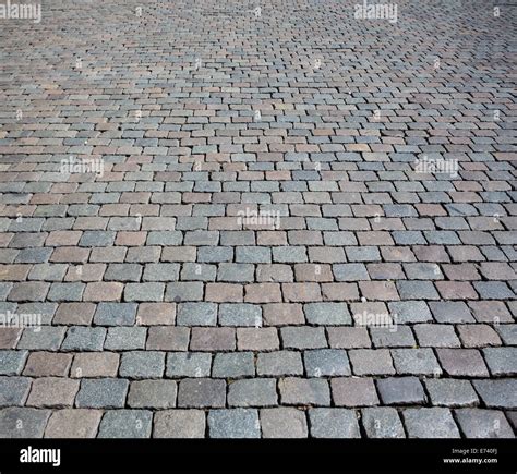 Cobble Stone Street Texture Or Background Stock Photo Alamy