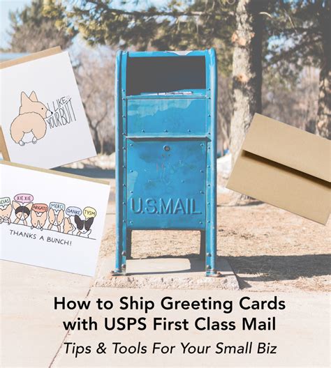 Tips How To Ship Greeting Cards Via Usps Mail Tiffbits Blog