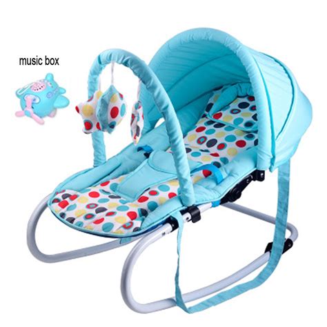 Functional Portable Newborn Infant Baby Trolley Swing Cradle Baby