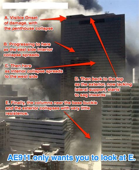 Crews continued to search the debris for survivors as air conditioning units dangled. Debunked: AE911Truth's WTC7 Explosive Demolition ...