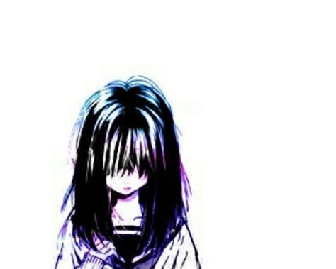 Sad Anime Girl Drawing Free Download On Clipartmag