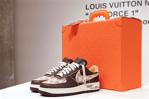 Sothebys To Auction Louis Vuitton And Nike Air Force 1 By Virgil